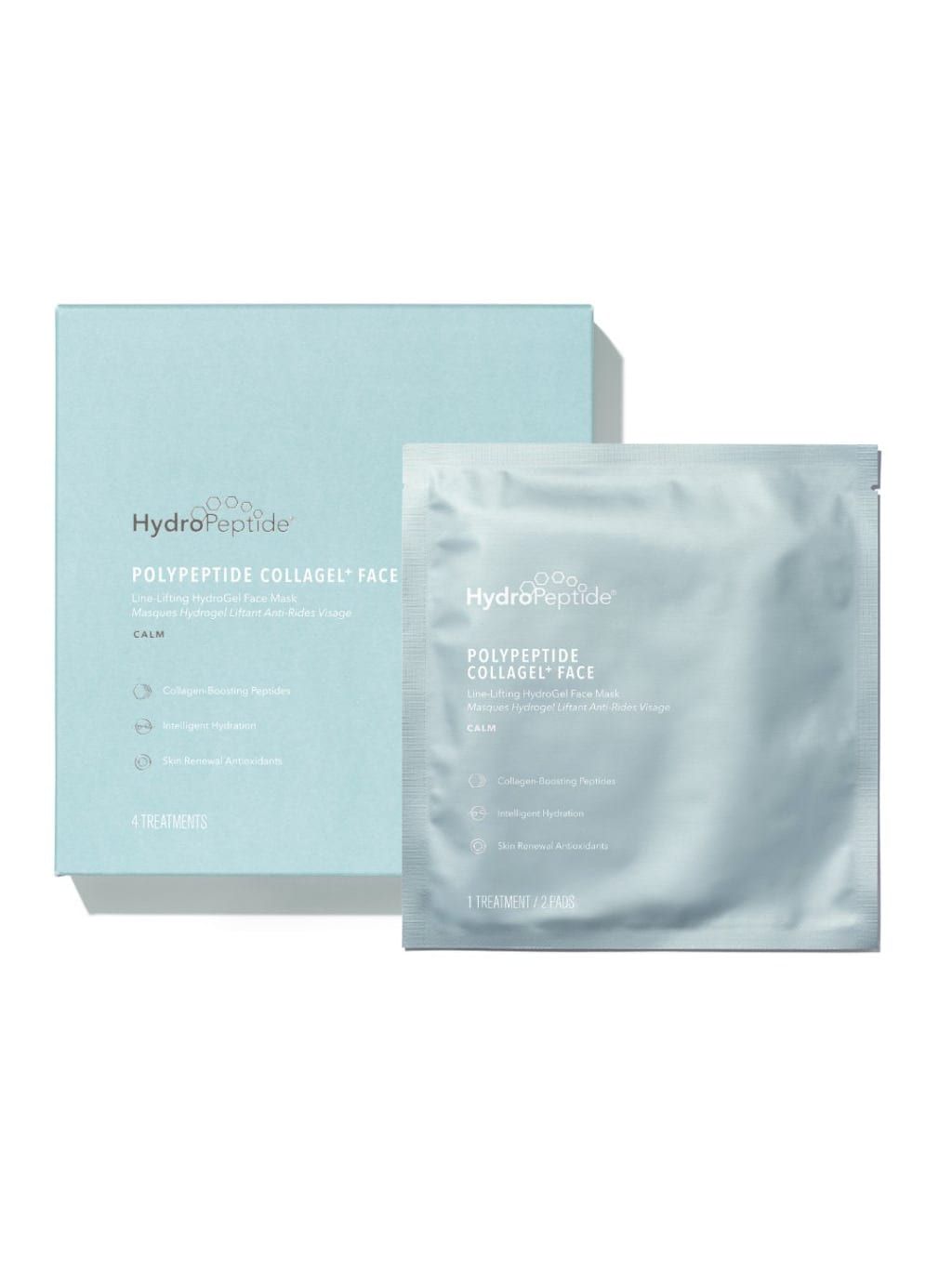 PolyPeptide Collagel+ : Line Lifting Hydrogel Mask For Face   4 stuks/pcs