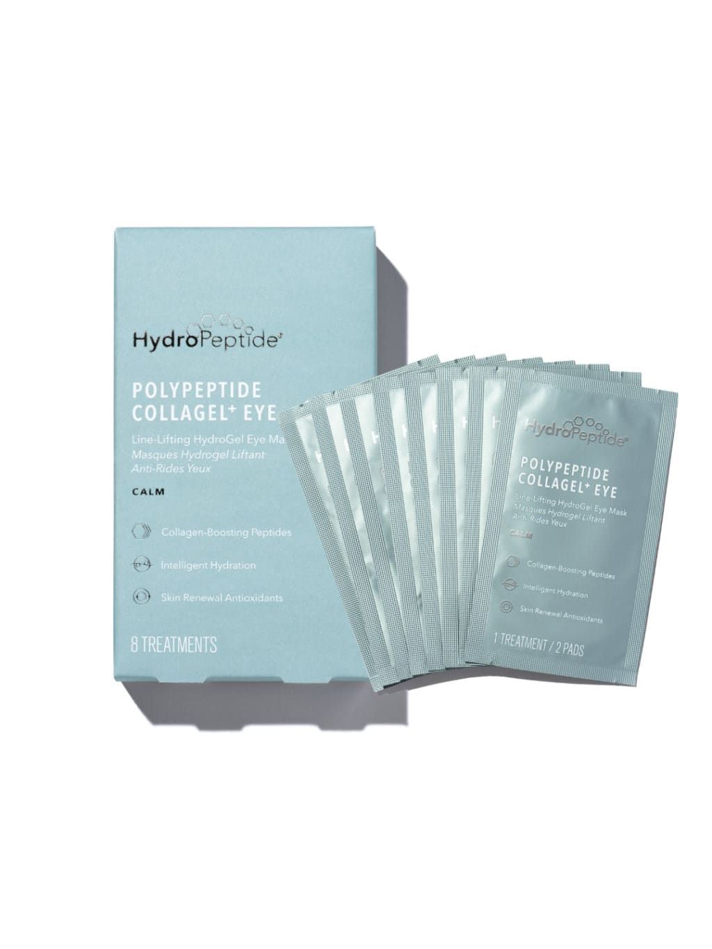 PolyPeptide Collagel+ : Line Lifting Hydrogel Mask For Eye 8 x 2 stuks